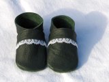 Green shoes with lace size 6 months